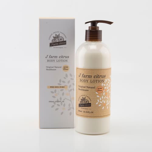 J_ farm citrus body lotion